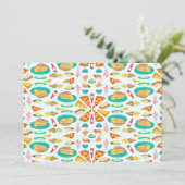 Feinschmecker-Einladungen Einladung (Stehend Vorderseite)