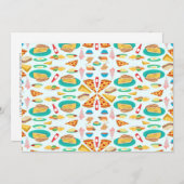 Feinschmecker-Einladungen Einladung (Vorne/Hinten)