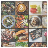 Feinschmecker-Foto-Collagengewebe Stoff (Nahaufnahme)