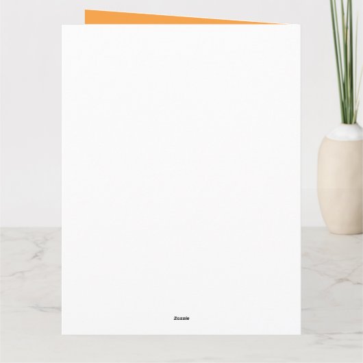 Feinschmecker Funny Birthday Karte (Rückseite)