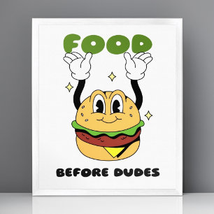 Feinschmecker - Funny Food Before Typ Wall Art Pos Poster
