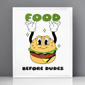 Feinschmecker - Funny Food Before Typ Wall Art Pos Poster