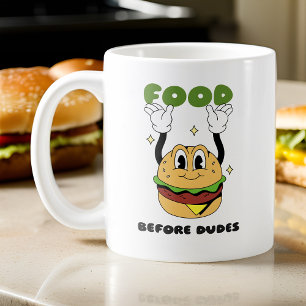 Feinschmecker - Funny Food vor Typen Kaffeetasse