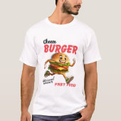 Feinschmecker-Geschenk | Funny Burger Shirt | Hamb (Vorderseite)
