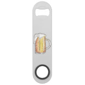 Feinschmecker-kalter Bier-Tassein der hand Speed Flaschenöffner (Rückseite)