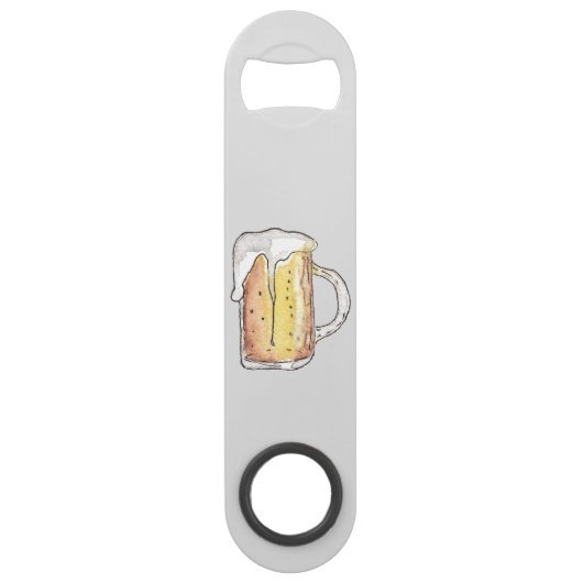 Feinschmecker-kalter Bier-Tassein der hand Speed Flaschenöffner (Vorderseite)