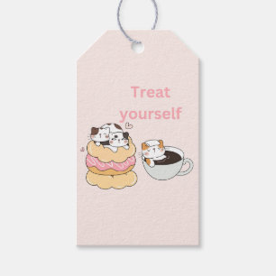 Feinschmecker Katzen Geschenkanhänger