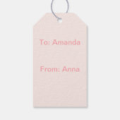 Feinschmecker Katzen Geschenkanhänger (Rückseite)