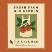 Feinschmecker Lovers Packpapier — Schürze und Toma Geschenkpapier Set