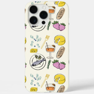 Feinschmecker Minimalistisch iPhone 16 Pro Max Hülle