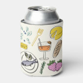 Feinschmecker Minimalistisch Dosenkühler (Kanne Vorderseite)