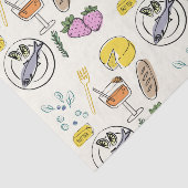 Feinschmecker Minimalistisch Seidenpapier (Ausschnitt)