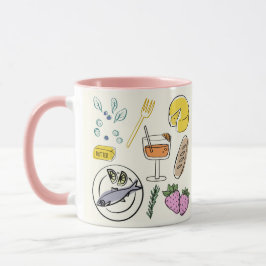 Feinschmecker Minimalistisch Tasse