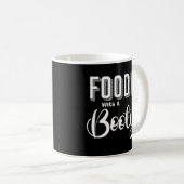 Feinschmecker mit Hintern Lover Kaffeetasse (VorderseiteRechts)