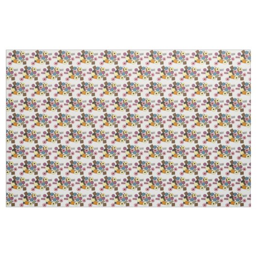 Feinschmecker mit Süßwaren aller Sorten Stoff (Yard (91,4 cm))