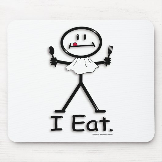 Feinschmecker Mousepad (Vorne)