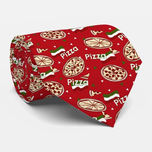 Feinschmecker / Pizza Krawatte (Gerollt)