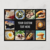 Feinschmecker-Postkarte Postkarte (Vorderseite)