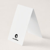 Feinschmecker Restaurant Template Business Card Visitenkarten (Rückseite)