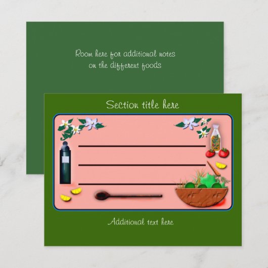 Feinschmecker-Rezeptorteil (Vorne/Hinten)