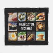 Feinschmecker-Vliesdecke Fleecedecke (Vorderseite (Horizontal))