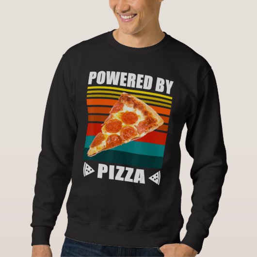 Feinschmecker von Pizzamenmännern Frauen Kinder Sweatshirt (Vorderseite)