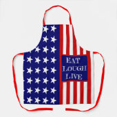 Feinschmecker-Zitate und Redewendungen Personalisi Schürze (Vorderseite)