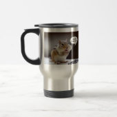 Feinschmeckerisches Kochoder Kochchipmunk-Foto Reisebecher (Links)