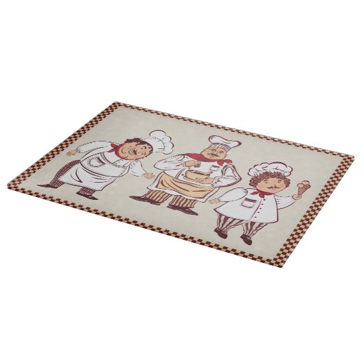 Feinschmeckerisches Kochs-Ausschnitt-Brett Schneidebrett (Ecke)