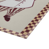 Feinschmeckerisches Kochs-Ausschnitt-Brett Schneidebrett (Ecke)