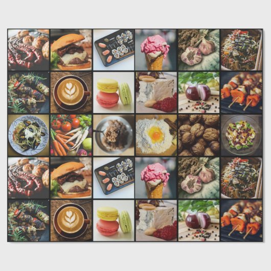 Feinschmeckerverpackungspapier Geschenkpapier (Flach)