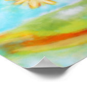 "Feinste Gedanken" Vollblutdruck Poster (Ecke)