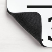 Feinstrukturkonstante, nur für Physiker Mousepad (Ecke)