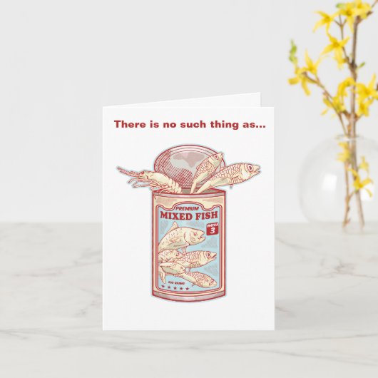 Feinzerkonserven Karte (Gelbe Blume)