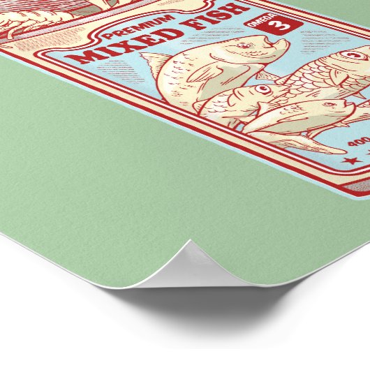 Feinzerkonserven Poster (Ecke)