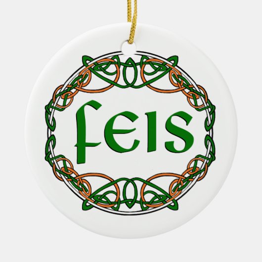 FEIS KERAMIK ORNAMENT (Vorne)