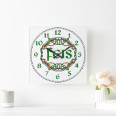 FEIS QUADRATISCHE WANDUHR (Zuhause)