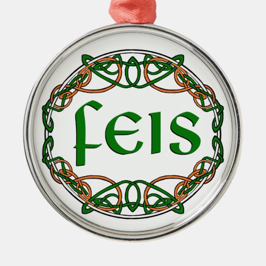 FEIS SILBERNES ORNAMENT (Vorne)