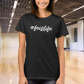 #feislife - White Cursive - Irish Dance T-Shirt