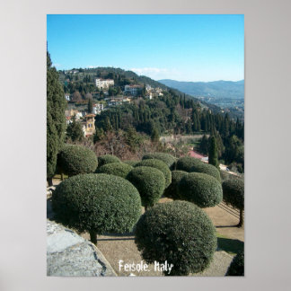 Feisole, Italien Poster