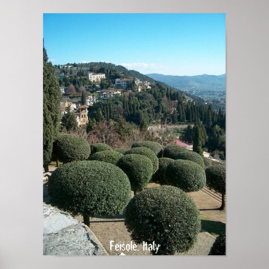Feisole, Italien Poster (Vorne)