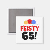 Feisty 65 magnet (Vorderseite/Rückseite)