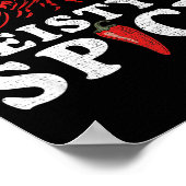 Feisty And Scy Funny Crawfish Boil Cute Mardi Gras Poster (Ecke)