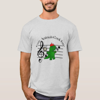 Feisty Animals Cook Eggs T - Shirt