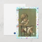 Feisty Baby Dankeskarte (Vorne/Hinten)