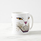Feisty Cat Lover Kaffeetasse (VorderseiteRechts)