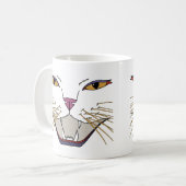 Feisty Cat Lover Kaffeetasse (Vorderseite Links)