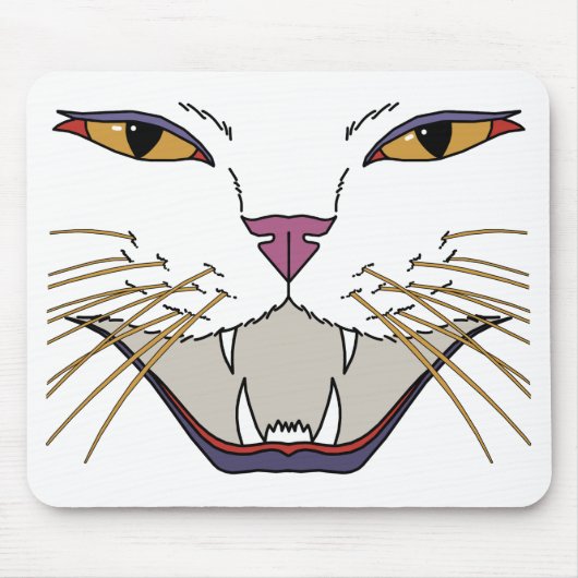 Feisty Cat Lover Mousepad (Vorne)