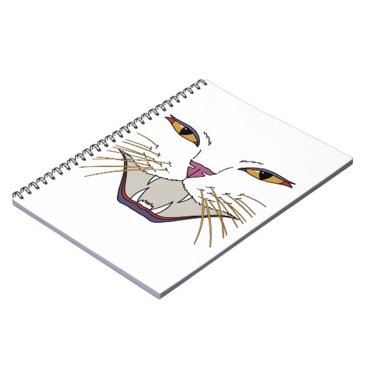 Feisty Cat Lover Notizblock (Linke Seite)