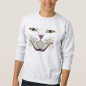 Feisty Cat Lover Sweatshirt (Vorderseite)